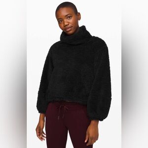 Lululemon Warm Restore Sherpa Pullover sz 4